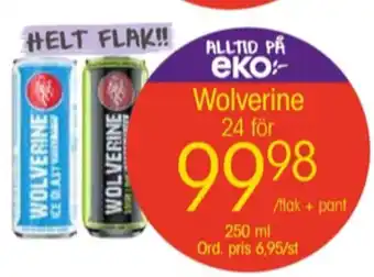 EKO Wolverine energidryck erbjuda