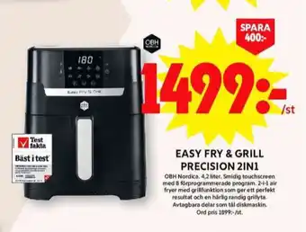 ICA Maxi Obh nordica airfryer erbjuda