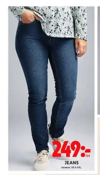ICA Maxi Mywear jeans erbjuda