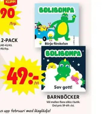ICA Maxi Mywear barnböcker erbjuda