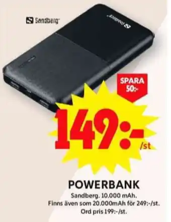 ICA Maxi Sandstrøm laddare erbjuda