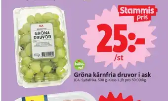 ICA Nära Ica vindruvor erbjuda