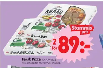 ICA Nära Ica pizza erbjuda