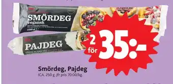 ICA Nära Ica smördeg erbjuda