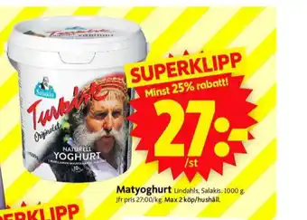 ICA Supermarket Salakis yoghurt erbjuda