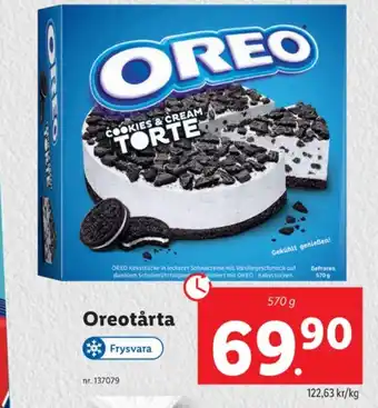 Lidl Oreo tårtor erbjuda