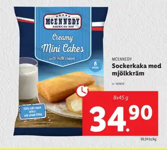 Lidl Mcennedy kakor erbjuda
