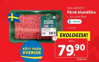Lidl Svea lantkött blandfärs erbjuda