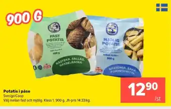 Coop Extra Coop potatis erbjuda