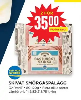 Willys Hemma Garant skinka erbjuda