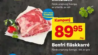 City Gross Benfri fläskkarré erbjuda