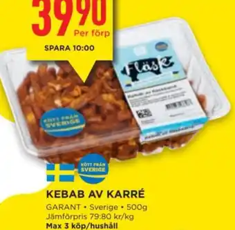 Willys KEBAB AV KARRÉ erbjuda