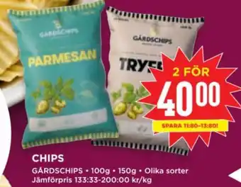 Willys CHIPS erbjuda
