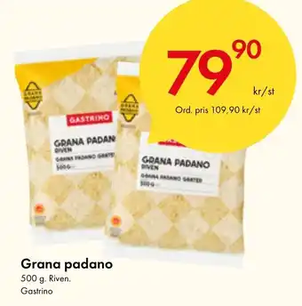 Snabbgross Grana padano erbjuda