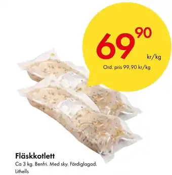 Snabbgross Fläskkotlett erbjuda