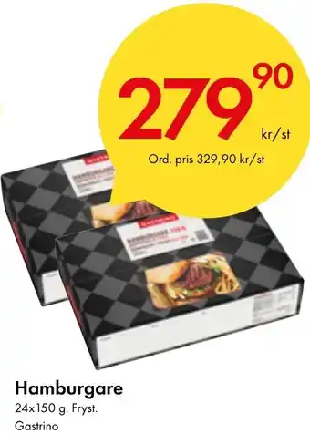 Snabbgross Hamburgare erbjuda
