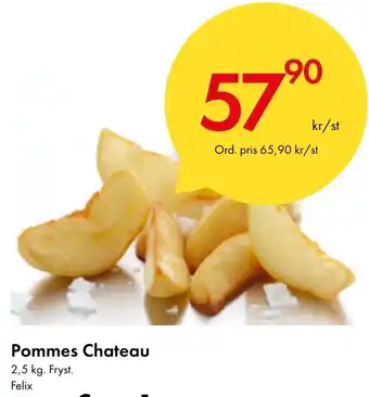 Snabbgross Pommes Chateau erbjuda