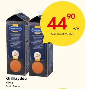 Snabbgross Grillkrydda erbjuda