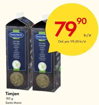 Snabbgross Timjan erbjuda