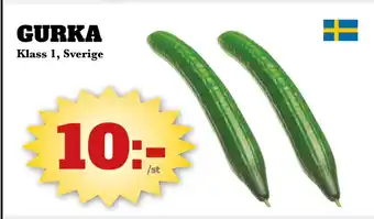 Bonum Matmarknad GURKA erbjuda