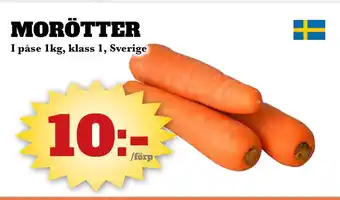 Bonum Matmarknad MORÖTTER erbjuda