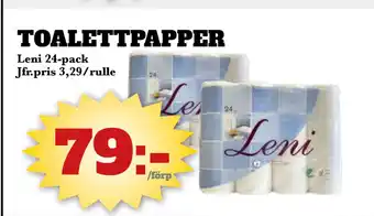 Bonum Matmarknad TOALETTPAPPER erbjuda