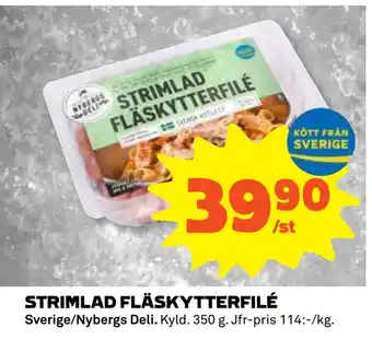 Coop Daglivs STRIMLAD FLÄSKYTTERFILÉ erbjuda