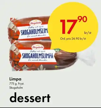 Snabbgross Limpa erbjuda