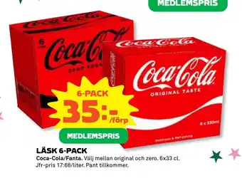 Coop Daglivs LÄSK 6-PACK erbjuda