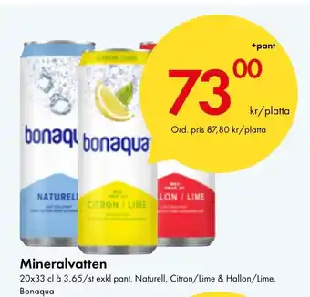 Snabbgross Mineralvatten erbjuda