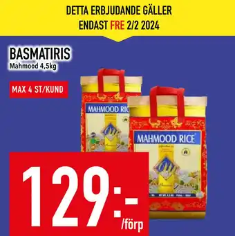 Matdax BASMATIRIS erbjuda