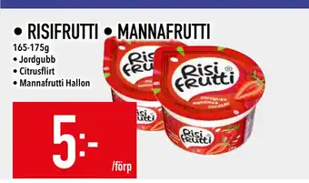Matdax RISIFRUTTI • MANNAFRUTTI erbjuda