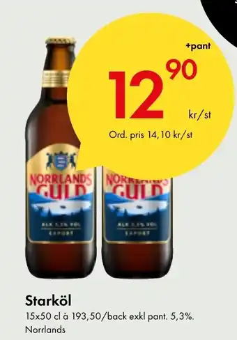 Snabbgross Starköl erbjuda