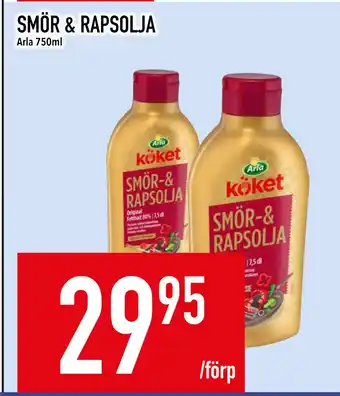 Matdax SMÖR & RAPSOLJA erbjuda