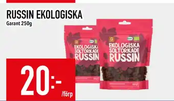 Matdax RUSSIN EKOLOGISKA erbjuda