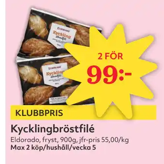 Hemköp Kycklingbröstfilé erbjuda