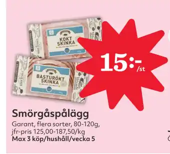 Hemköp Smörgåspålägg erbjuda