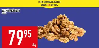 Matdax VALNÖTSKÄRNOR erbjuda