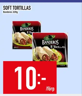 Matdax SOFT TORTILLAS erbjuda