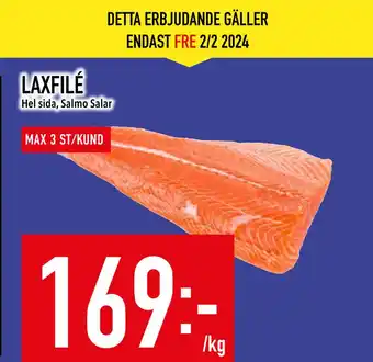Matdax LAXFILÉ erbjuda