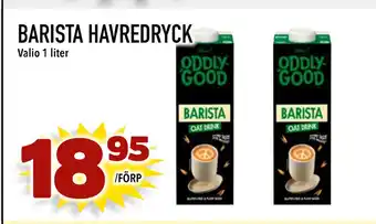 Supergrossen BARISTA HAVREDRYCK erbjuda