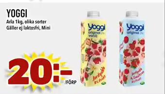 Nya Pulsen YOGGI erbjuda