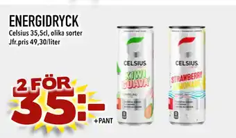 Supergrossen ENERGIDRYCK erbjuda