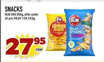 Supergrossen SNACKS erbjuda