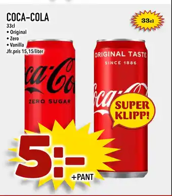 Nya Pulsen COCA-COLA erbjuda