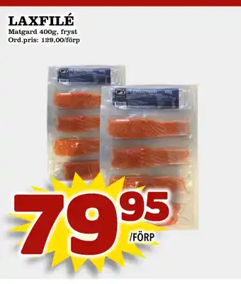 Supergrossen LAXFILÉ erbjuda