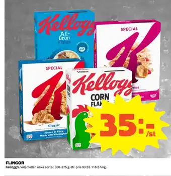 Coop Konsum FLINGOR erbjuda