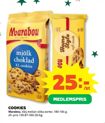 Coop Konsum COOKIES erbjuda