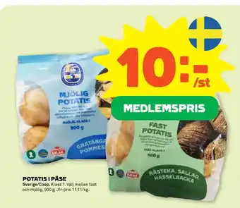 Stora Coop POTATIS I PÅSE erbjuda