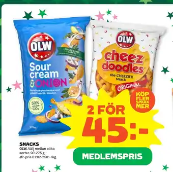 Stora Coop SNACKS erbjuda